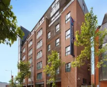 An external view of the Travelodge Swansea Central