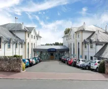 An external view of the Travelodge Torquay