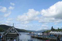The Jetty at Bowness on Windermere Looking out to Lake Windermere