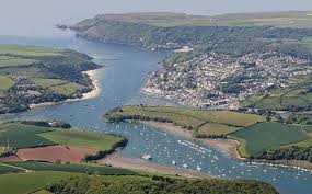 Salcombe arial view