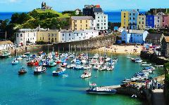 Tenby town nad Harbour
